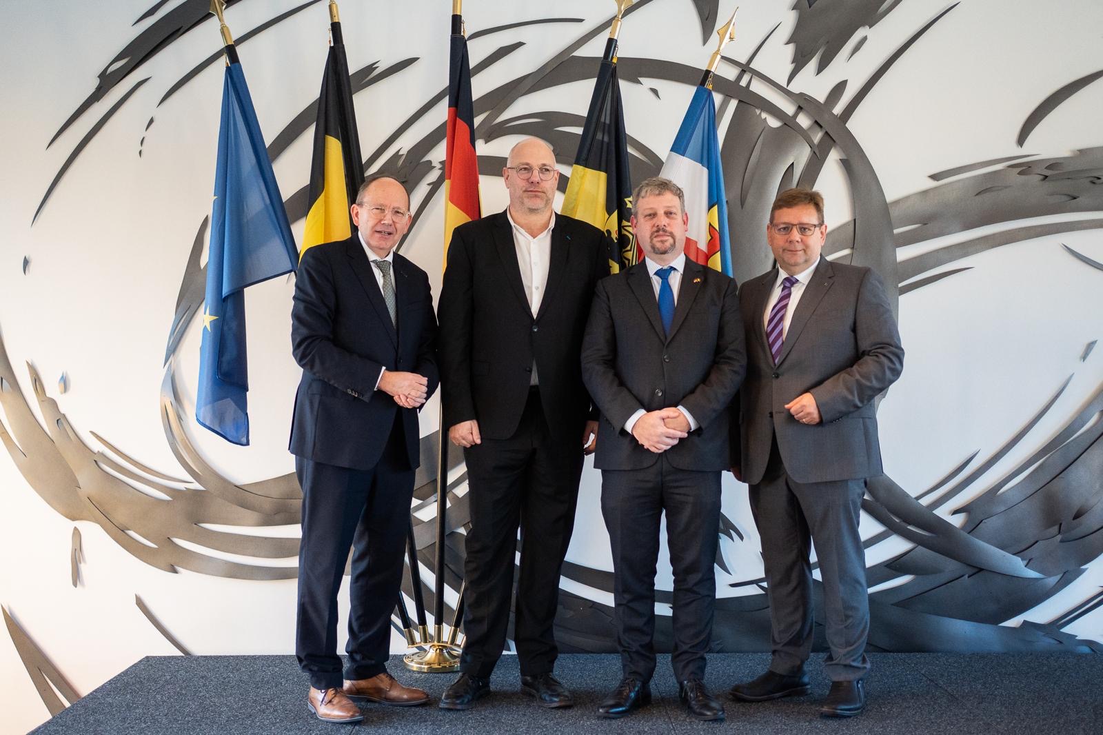 Besuch des Botschafters des Königreichs Belgien-1