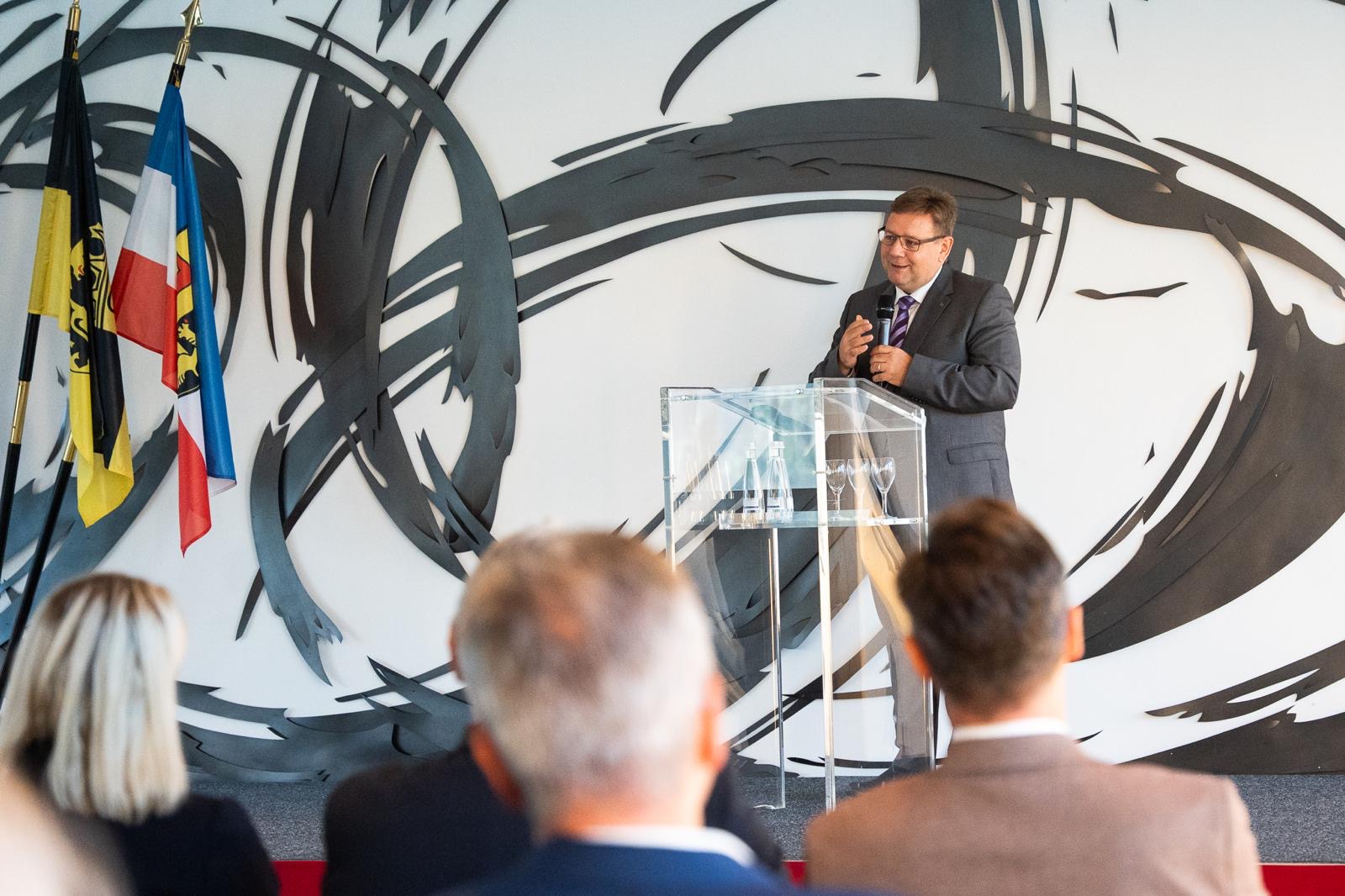 Besuch des Botschafters des Königreichs Belgien-4