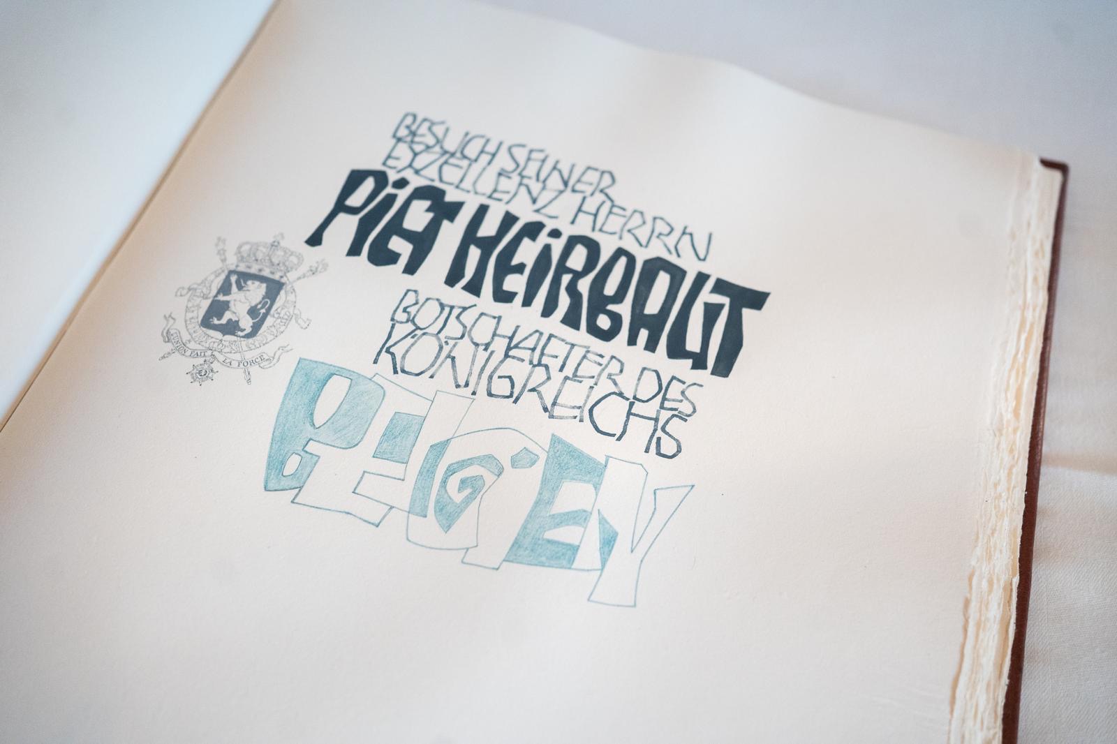 Besuch des Botschafters des Königreichs Belgien-5