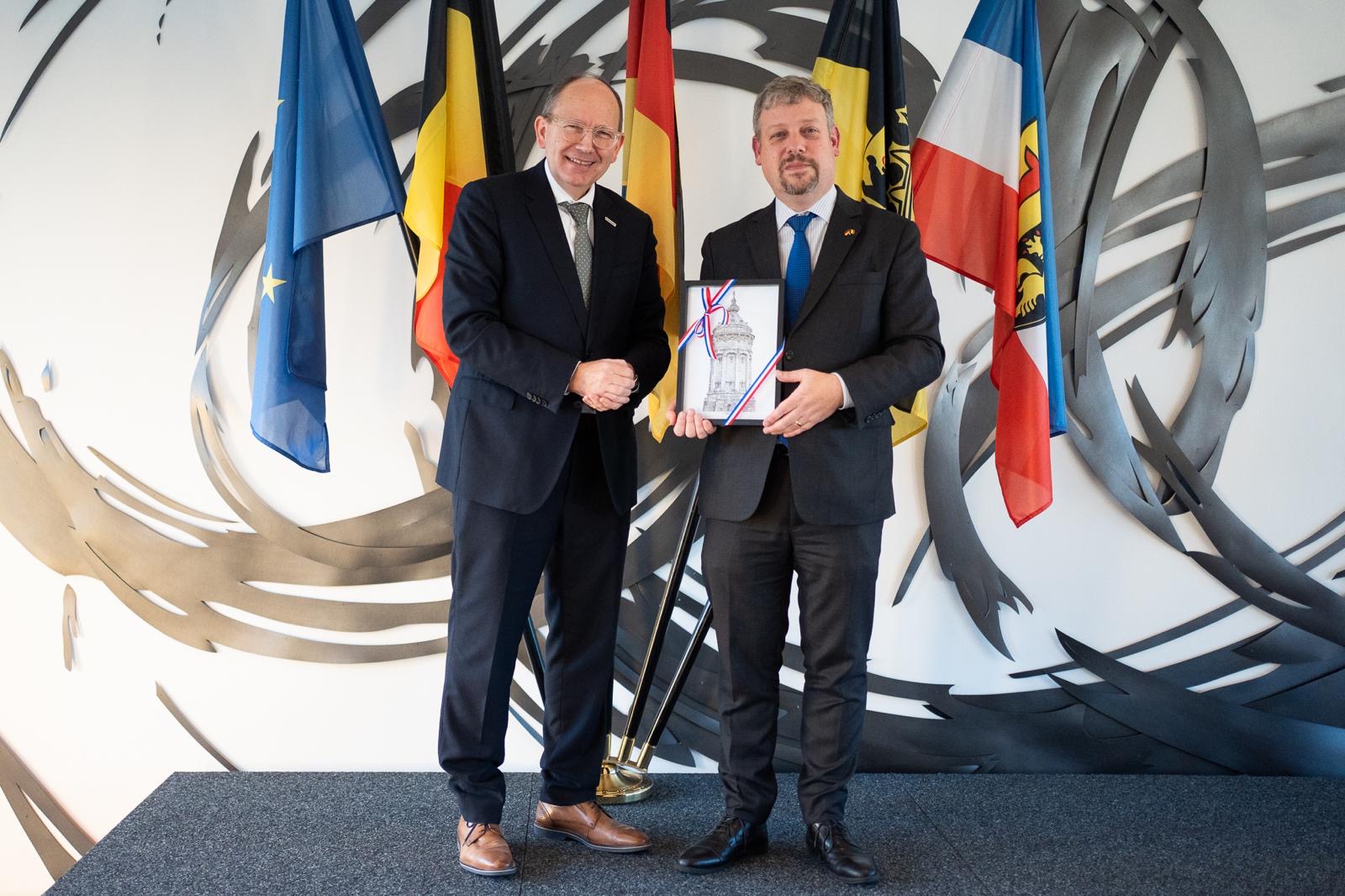 Besuch des Botschafters des Königreichs Belgien-8